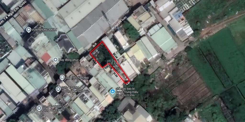 🏡CHÍNH CHỦ CẦN BÁN LÔ ĐẤT 2 MẶT TIỀN HẺM – NGAY CHỢ THỦ ĐỨC – SỔ RIÊNG