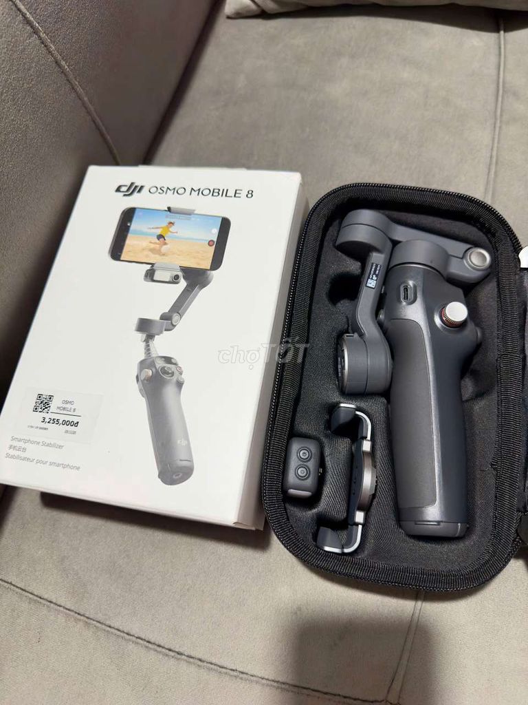 Gimbal DJI Osmo Mobile 8 (mua TGDD còn bh 12tháng). Mua bán Phụ kiện (Màn hình, Chuột...) tại Huyện Phù Cát Bình Định được đăng bởi Minh Xuân Nguyễn hình 1