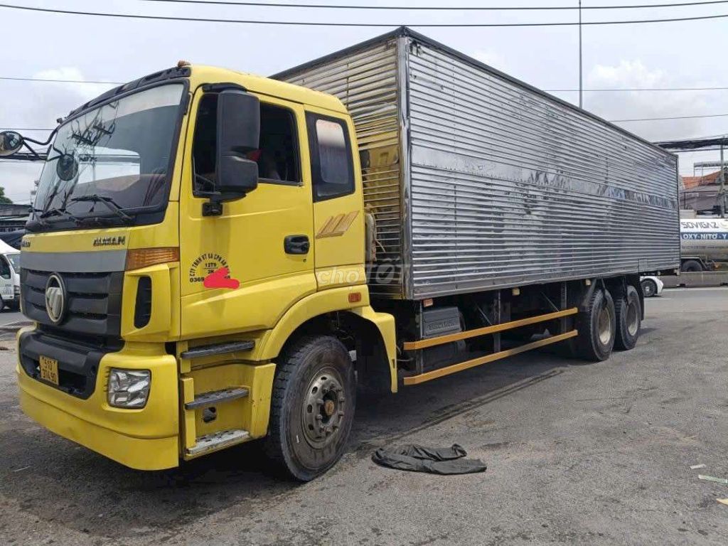 Auman 3 chân cầu thật 2014, thùng kín, cực zin. Mua bán Xe tải, xe ben tại Quận 12 Tp Hồ Chí Minh được đăng bởi Lê văn Khoa  hình 5