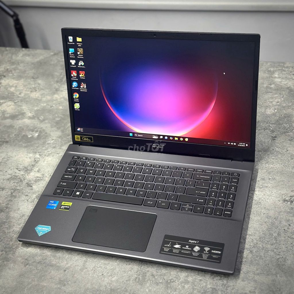 Acer Aspire 7 I5-12450H | 16G | 512G | 3050 4G ĐẸP. Mua bán Laptop tại Thành phố Thủ Đức Tp Hồ Chí Minh được đăng bởi Nguyễn Viết Quy hình 1