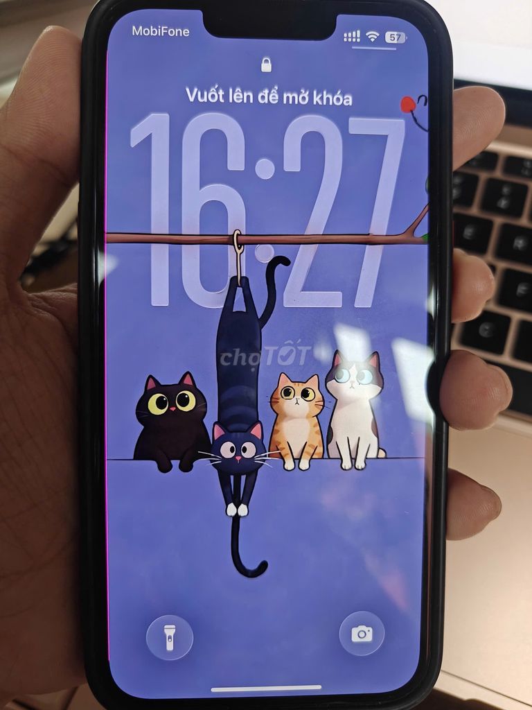 Apple iPhone 13 128GB Hồng Cấn móp sọc màn. Mua bán Điện thoại tại Quận Bình Thạnh Tp Hồ Chí Minh được đăng bởi Lang Tử hình 1
