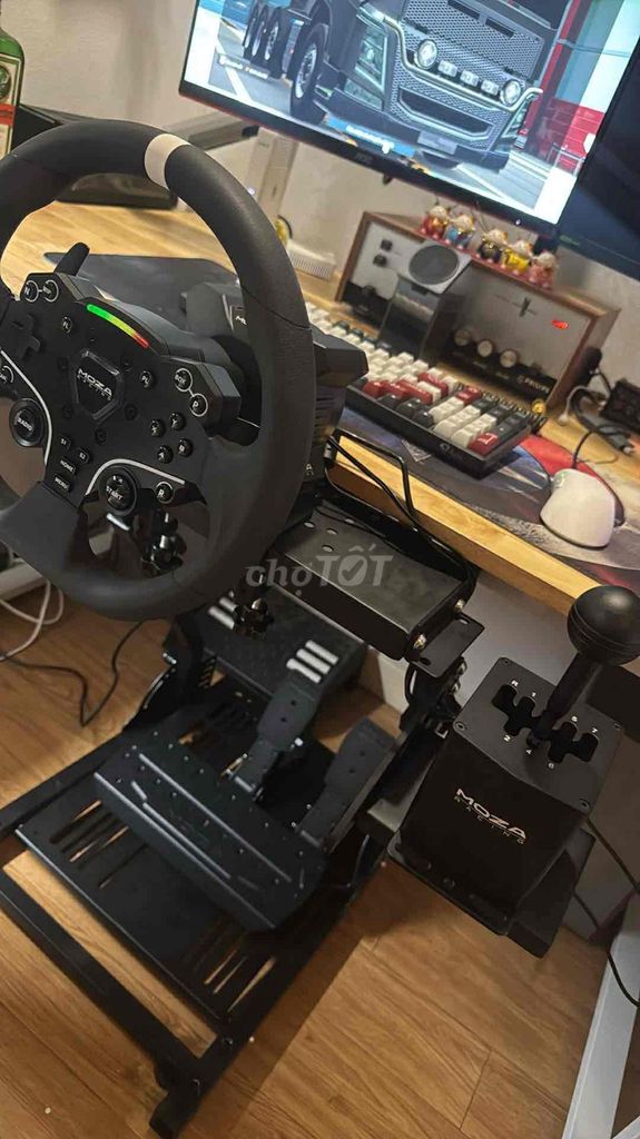 Hộp số giả lập Moza Racing HGP Shifter Đen. Mua bán Thiết bị chơi game tại Quận Tây Hồ Hà Nội được đăng bởi Thanh Hiếu hình 1