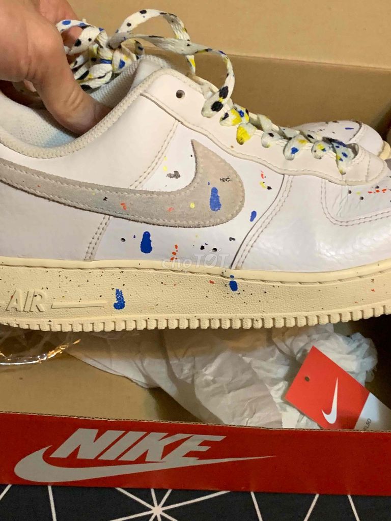 giày Nike Trắng. Mua bán Giày dép tại Quận 1 Tp Hồ Chí Minh được đăng bởi trần văn tiền  hình 1