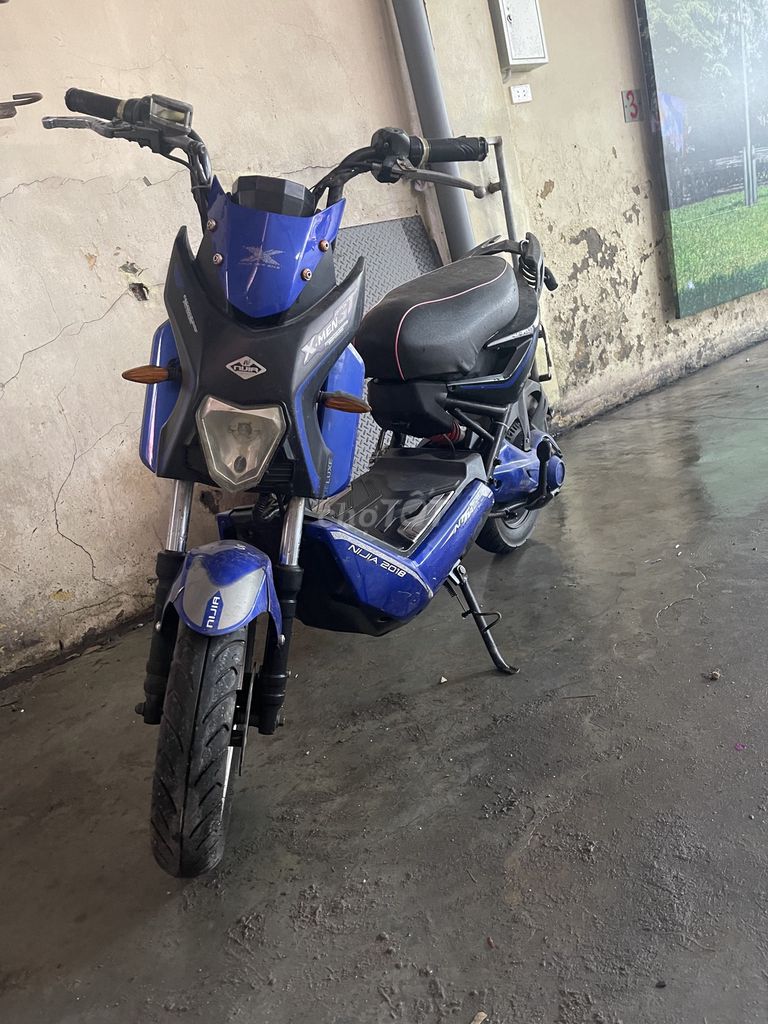 Xe máy điện Nijia X-Men 2018 Xanh. Mua bán Xe điện tại Huyện Hoài Đức Hà Nội được đăng bởi nguyen ba huy hình 1