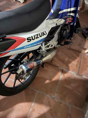 Suzuki Satria 120/6 Trắng Xanh Đỏ - 134515698