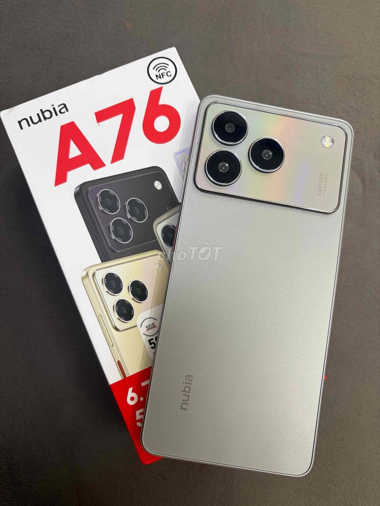 Nubia A76 128GB fullbox, NFC. Mua bán Điện thoại tại Quận Thanh Xuân Hà Nội được đăng bởi cửa hàng điện thoại giá rẻ hình 1