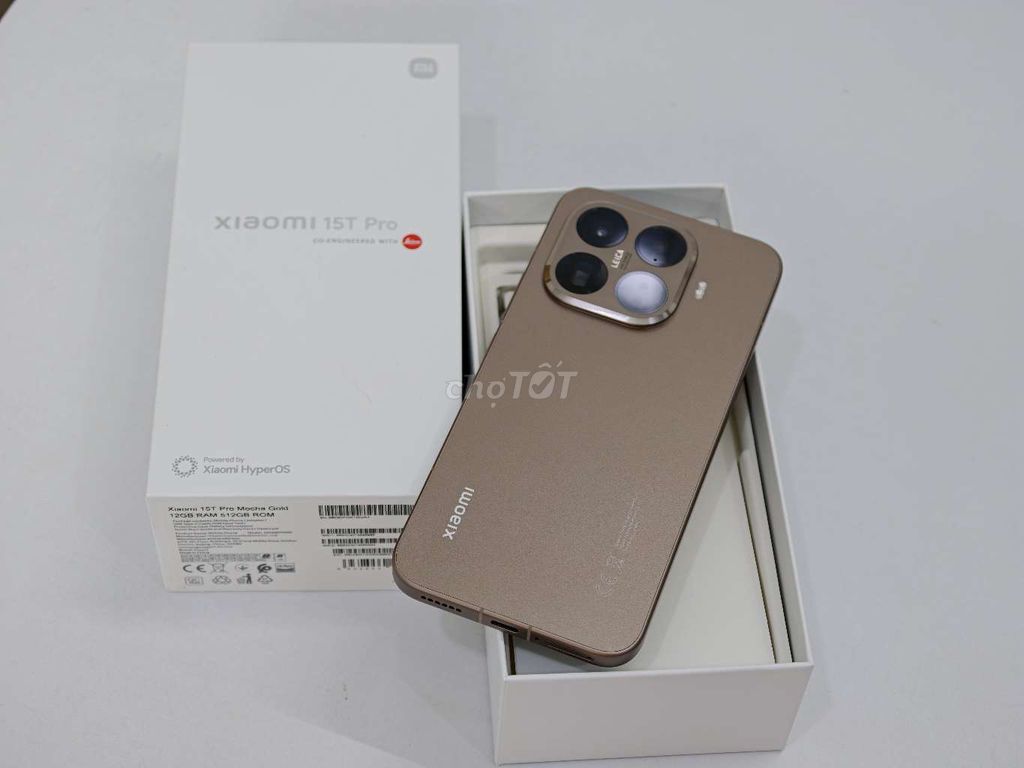 Xiaomi 15T Pro 512GB Mocha Gold Like New. Mua bán Điện thoại tại Quận Ninh Kiều Cần Thơ được đăng bởi Lê Khang hình 1