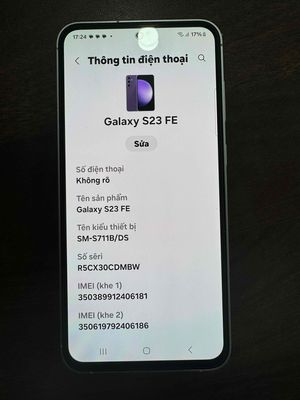 Samsung S23 FE