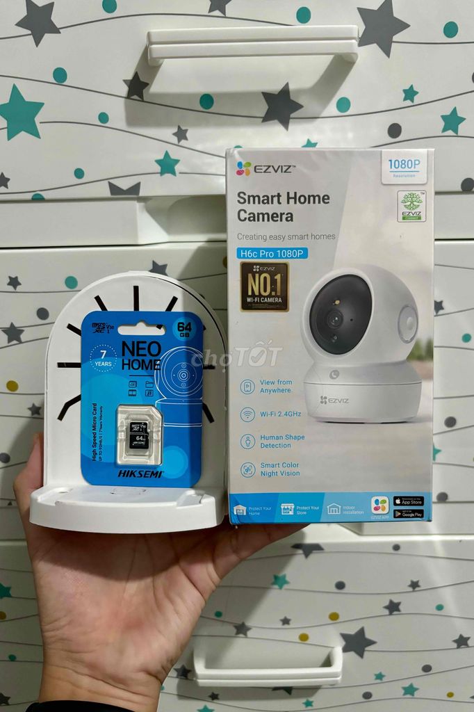 CAMERA WIFI TRONG NHÀ EZVIZ H6C Pro 1080P