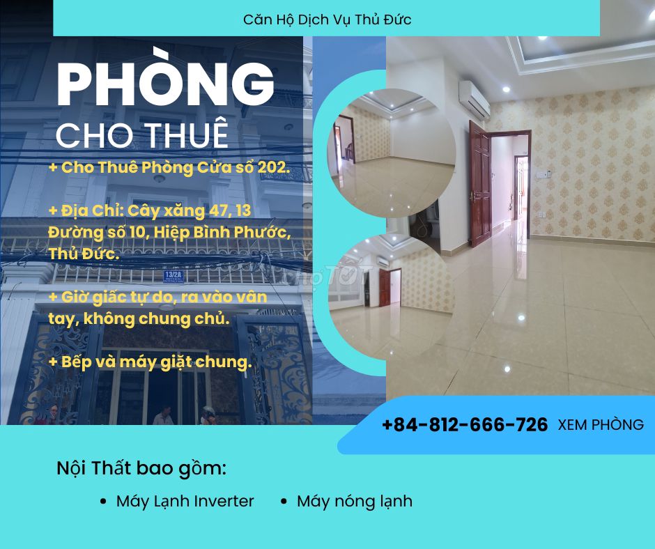 Phòng Máy Lạnh 888 Quốc Lộ 13 Hiệp Bình Phước Thủ Đức Thoáng Mát