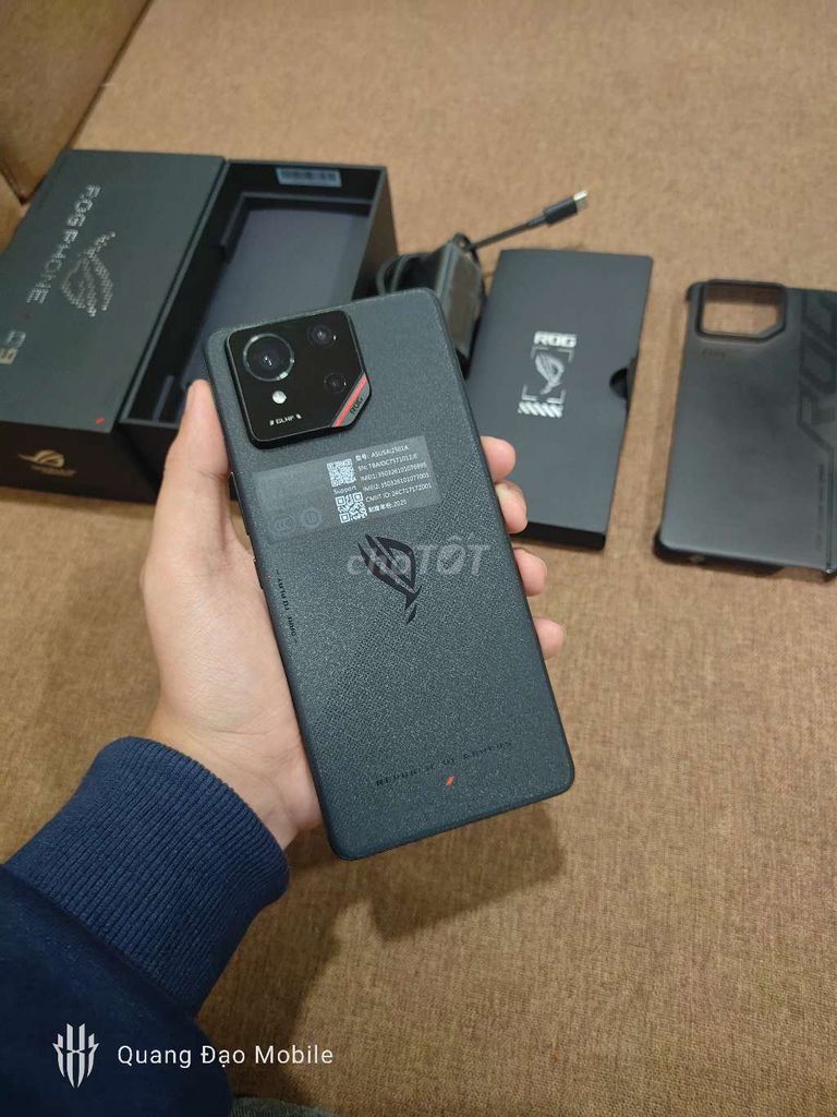 Rogphone 9 Siêu Lướt 12-256 Đẹp Keng Fullbox. Mua bán Điện thoại tại Quận Hà Đông Hà Nội được đăng bởi Đạo Nguyễn hình 1