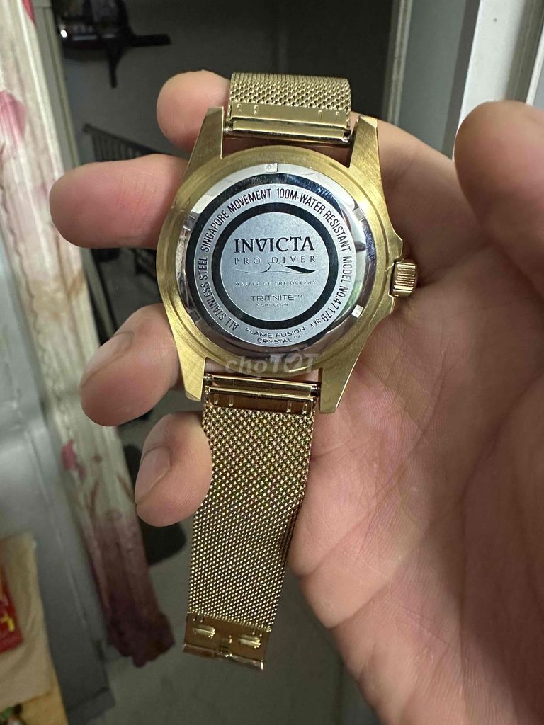 Đồng hồ Invicta No.47179. Mua bán Đồng hồ tại Quận Gò Vấp Tp Hồ Chí Minh được đăng bởi Bò Viên Gân Tuấn Hoàng hình 1