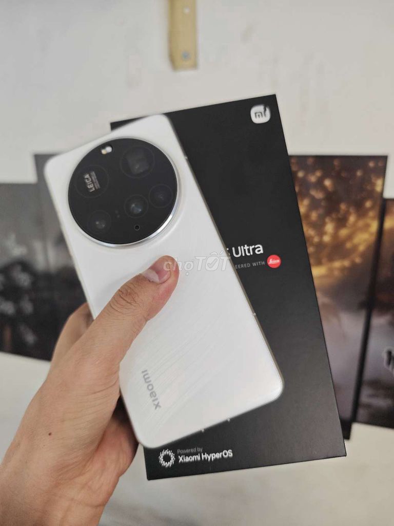 Xiaomi Mi 15 Ultra 5G 256GB Trắng. Mua bán Điện thoại tại Quận Hải Châu Đà Nẵng được đăng bởi KenTony KenMobile hình 1