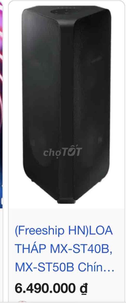 Loa tháp Samsung MXT 50B Đen 98%. Mua bán Tivi, Âm thanh tại Quận 12 Tp Hồ Chí Minh được đăng bởi Truong tri luan hình 1