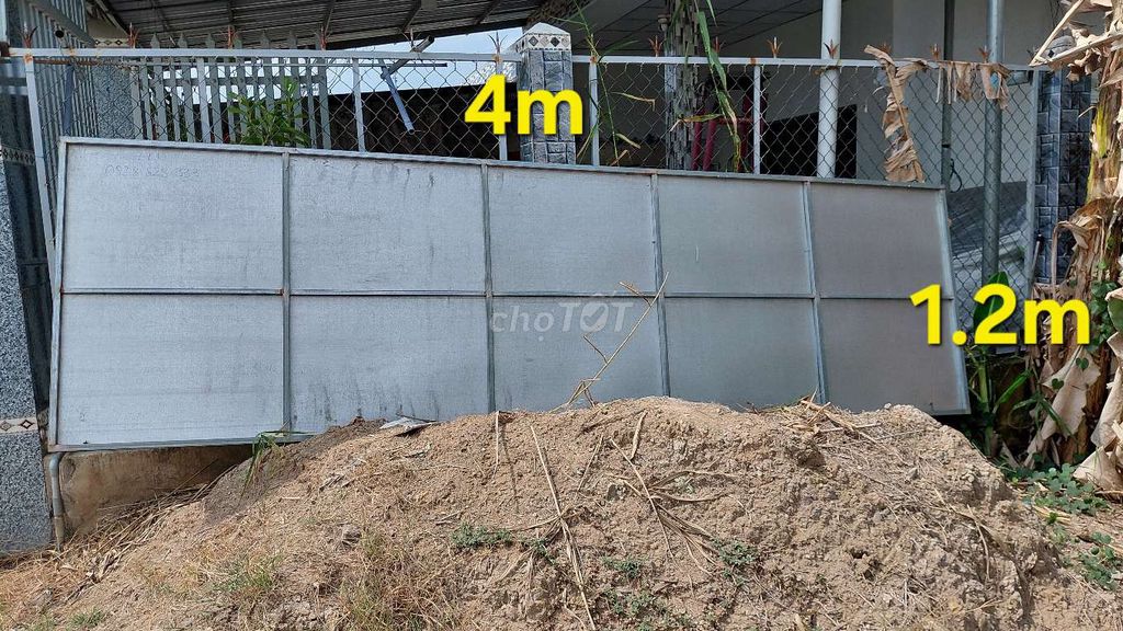 Biển hiệu kim loại 4m x 1.2m Mới. Mua bán Đồ chuyên dụng, Giống nuôi trồng tại Huyện Cai Lậy Tiền Giang được đăng bởi Dương TG hình 1