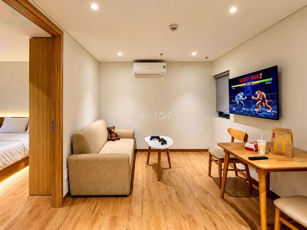 1-bedroom apartment with gym and pool near My Khe beach — photo 4