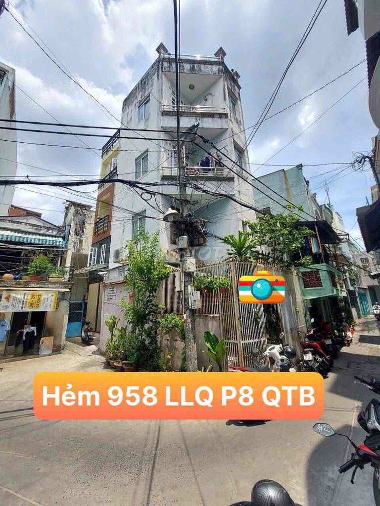 Nhà hẻm 958 Lạc Long Quân P8 Q Tân Bình ( chính chủ )