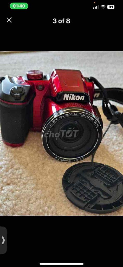 Máy ảnh Nikon Coolpix B500 Đỏ. Mua bán Máy ảnh, Máy quay tại Quận Bình Thạnh Tp Hồ Chí Minh được đăng bởi do công danh hình 1
