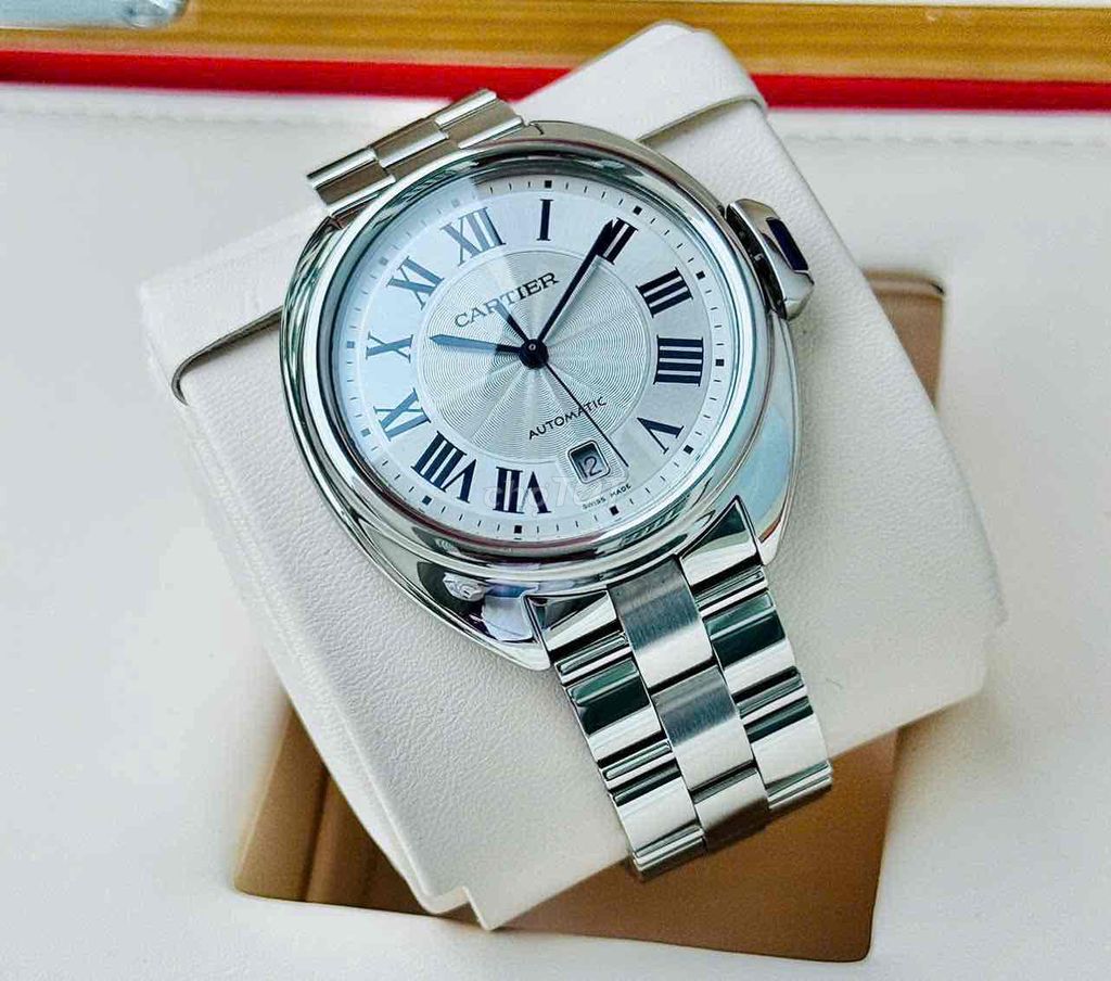 Clé De Cartier Luxury Men’s Watch.. Mua bán Đồng hồ tại Thành phố Thuận An Bình Dương được đăng bởi Xuân Phương hình 1