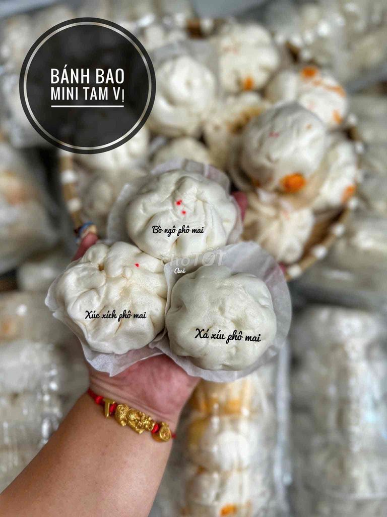 BÁNH BAO MINI TAM VỊ