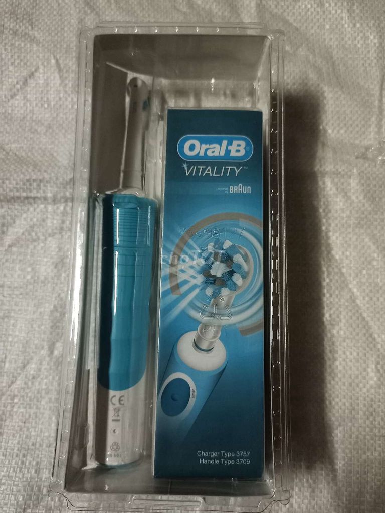 Bàn chải điện Oral-B Vitality Plus Xanh dương. Mua bán Phụ kiện thời trang khác tại Thành phố Bến Tre Bến Tre được đăng bởi Chương hình 1
