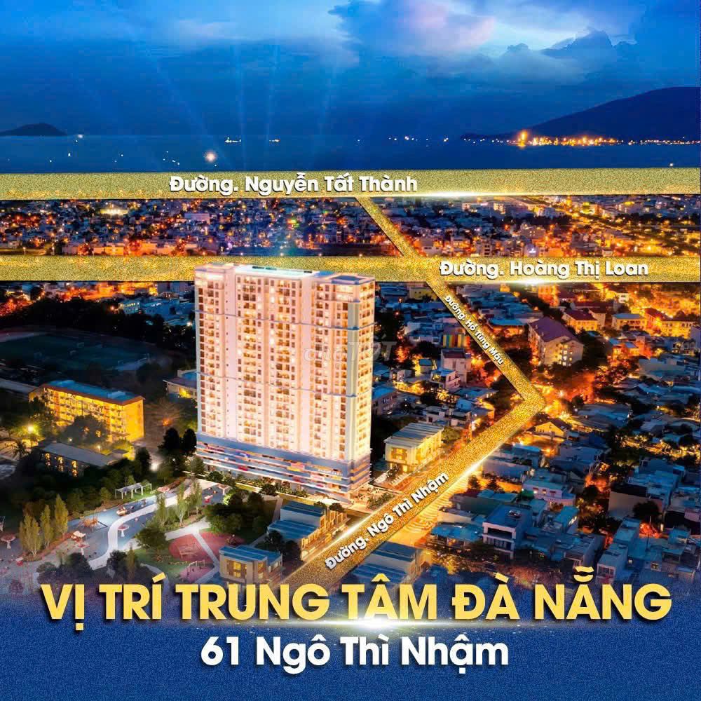 Chỉ 2,8 tỷ sở hữu ngay căn hộ cao cấp Mia trung tâm kinh tế Đà Nẵng