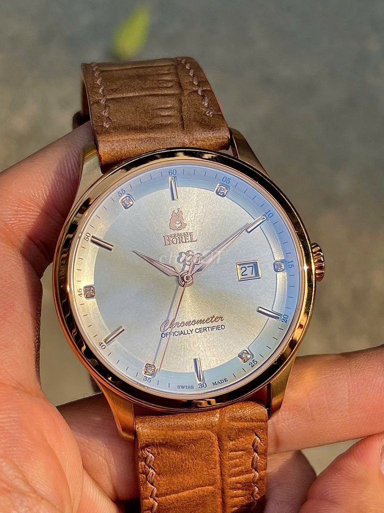 Đồng hồ Ernest Borel RETRO DIAMOND Nam. Mua bán Đồng hồ tại Quận Ngô Quyền Hải Phòng được đăng bởi Nguyễn Anh Tuấn hình 1