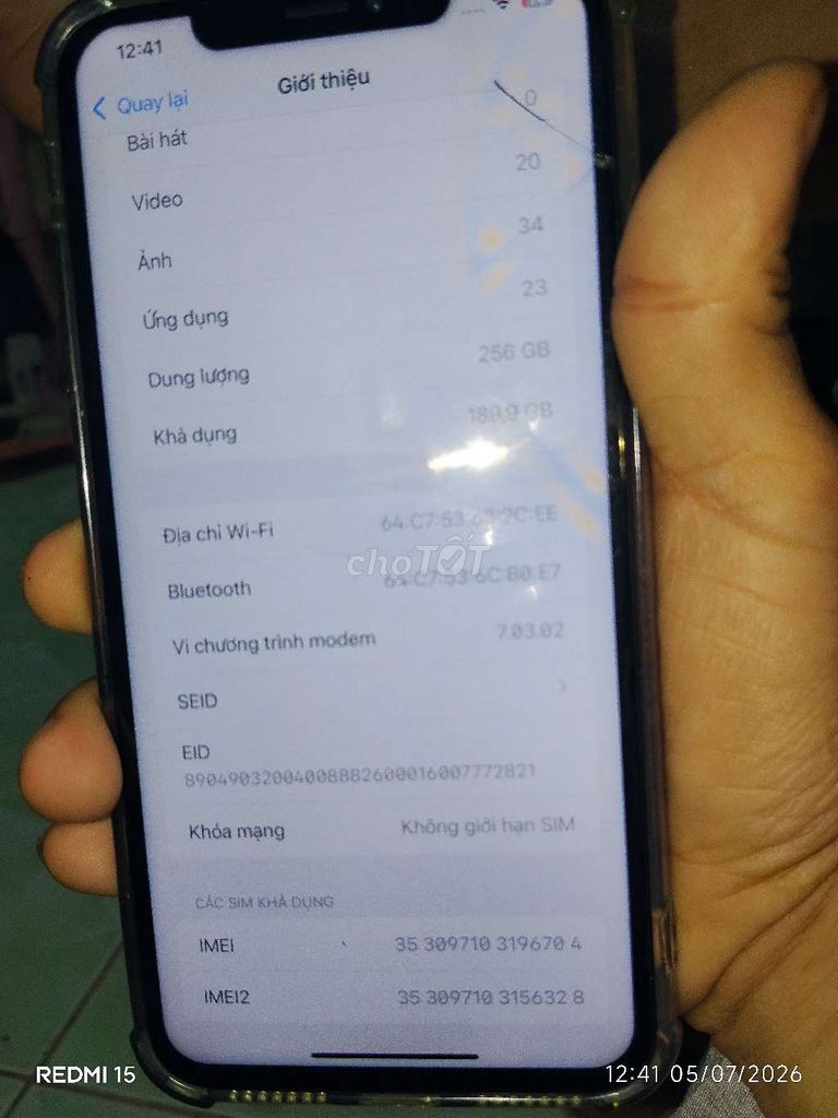 Apple iPhone XSM 256GB Đen Đã sử dụng. Mua bán Điện thoại tại Quận 8 Tp Hồ Chí Minh được đăng bởi Nguyen Phuong hình 1