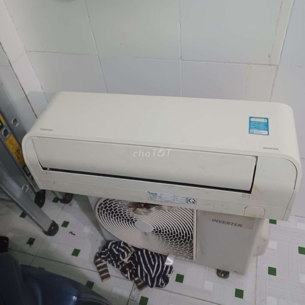 Máy lạnh Toshiba Inverter Trắng Đã sử dụng. Mua bán Máy lạnh, điều hoà tại Thị xã Tân Uyên Bình Dương được đăng bởi Thuong Vo hình 1
