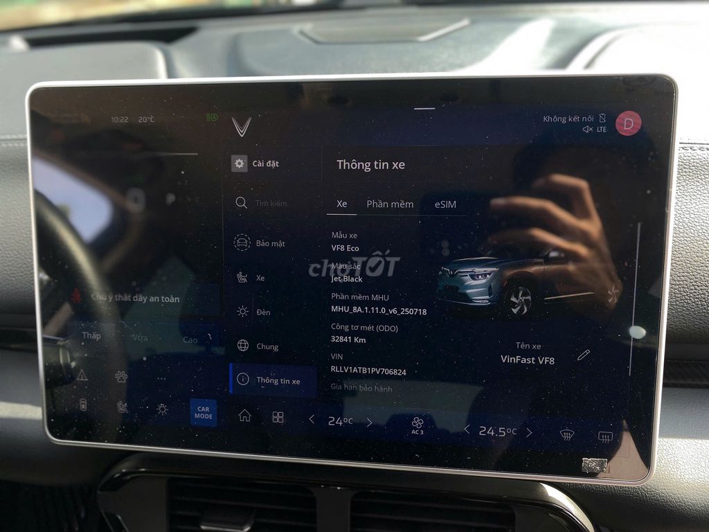 VinFast VF8 Eco 2023 Đen. Mua bán Ô tô tại Quận Nam Từ Liêm Hà Nội được đăng bởi Duy Quang GF hình 5