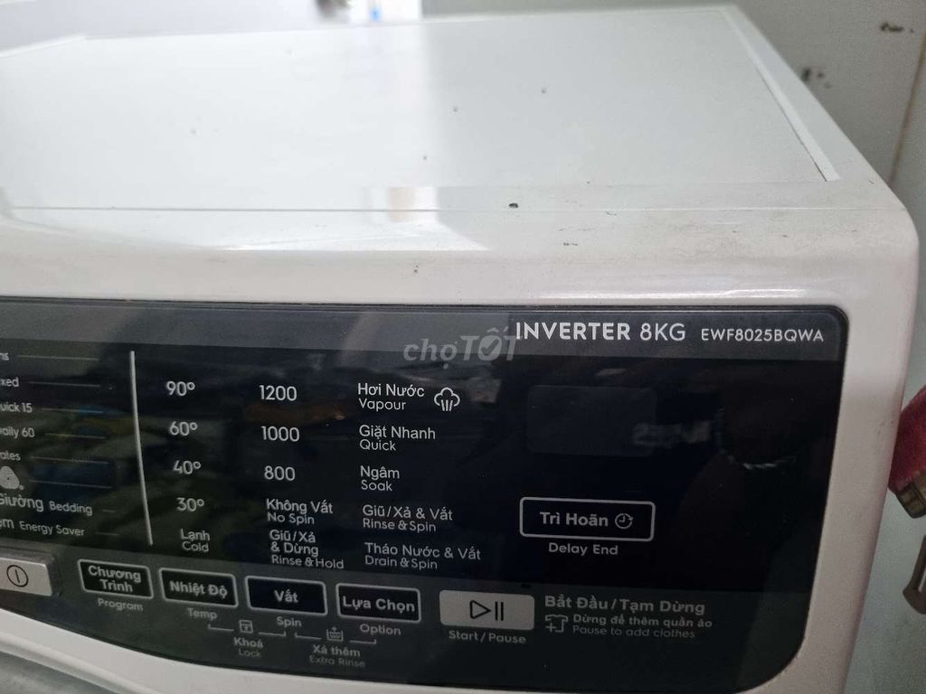 Máy giặt Electrolux 8kg Inverter còn mới tinh