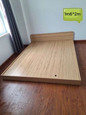 Giường đôi KT 1m6*2m "gỗ mdf lõi xanh". Mua bán Giường, chăn ga gối nệm tại Quận 4 Tp Hồ Chí Minh được đăng bởi Nội Thất Nhựa HCM