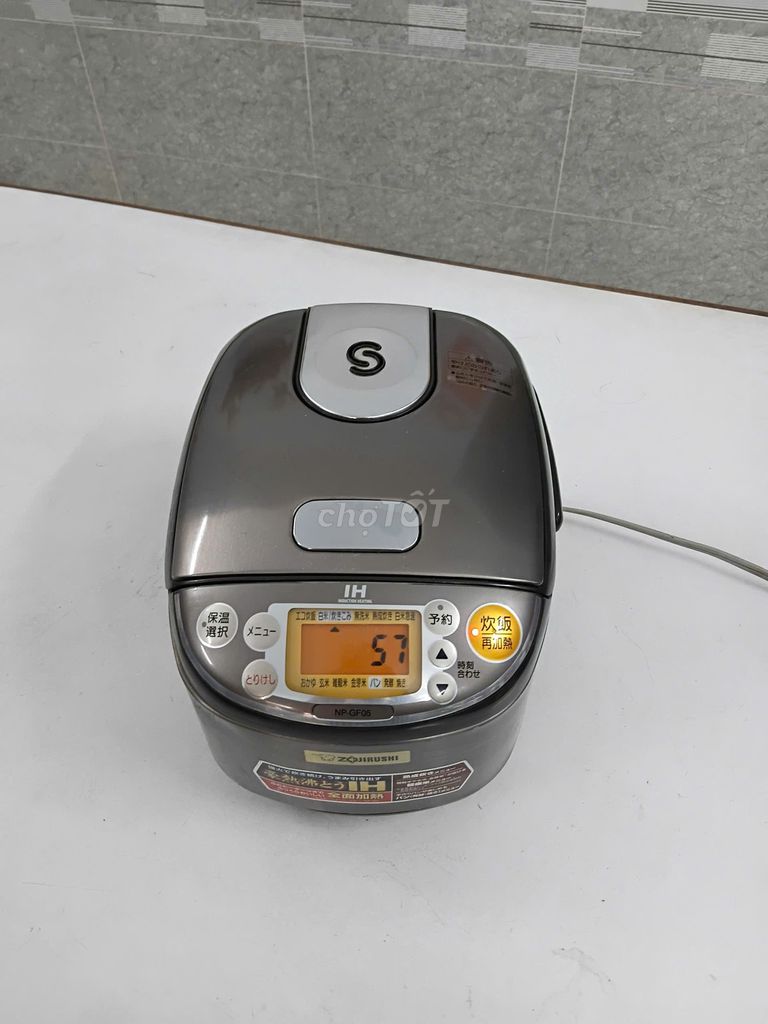 Nồi cơm điện cao tần Zojirushi IH voi mini 0.54L. Mua bán Bếp, lò, đồ điện nhà bếp tại Huyện Hóc Môn Tp Hồ Chí Minh được đăng bởi Pham Truong Lam Vu hình 1