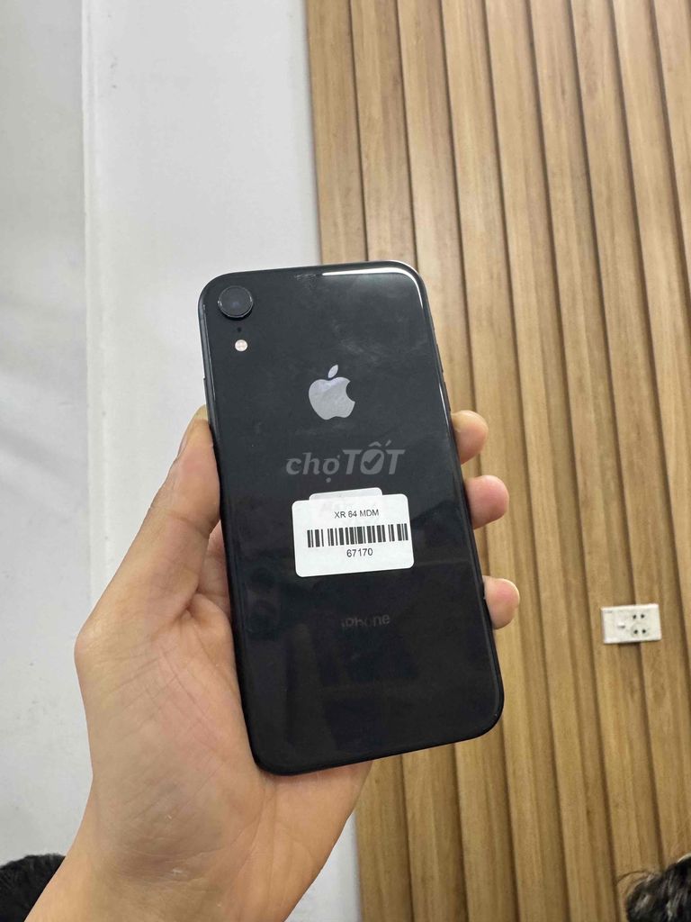 iPhone XR 64GB Đen MDM zin áp pin 95