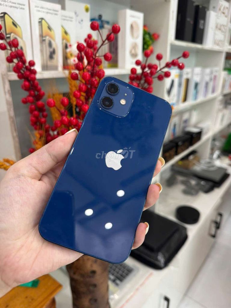 Apple iPhone 12 128GB Xanh Đẹp zin. Mua bán Điện thoại tại Thành phố Sóc Trăng Sóc Trăng được đăng bởi Long hình 1