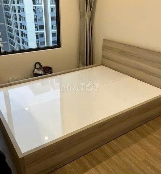 Giường ngủ gỗ Cn MDF không hộc ké00 GIAO NHANH 2h