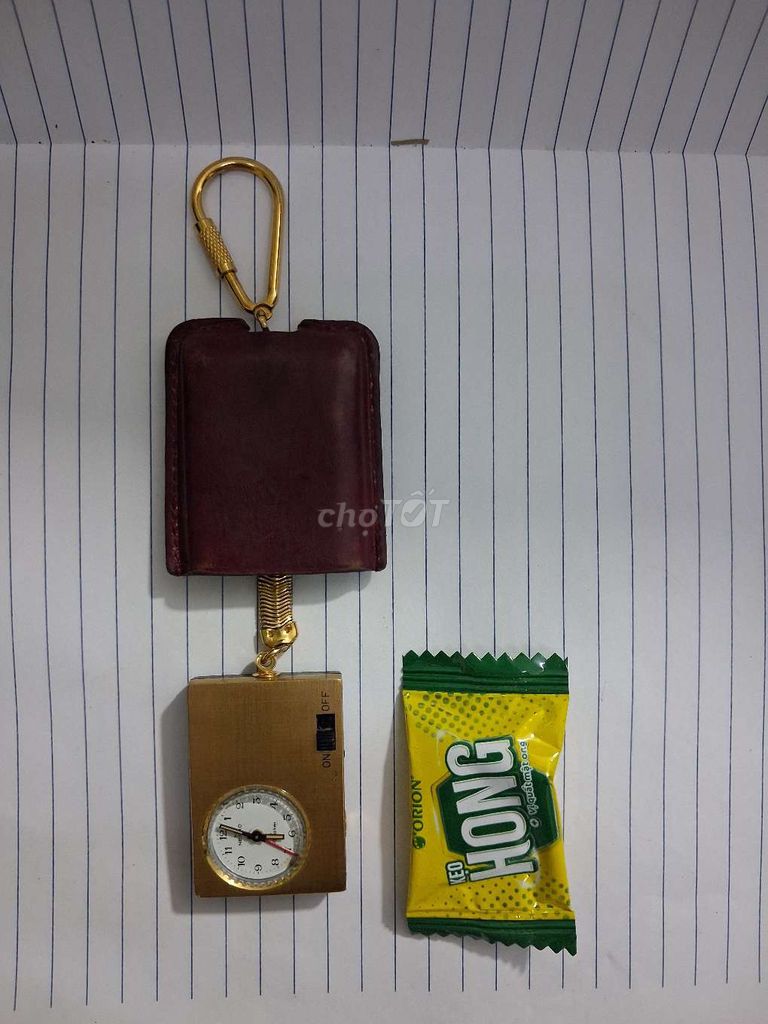 Đồng hồ báo thức cơ cót mạ vàng Nepro Thụy sĩ.. Mua bán Đồng hồ tại Quận 6 Tp Hồ Chí Minh được đăng bởi Châu Tường hình 1