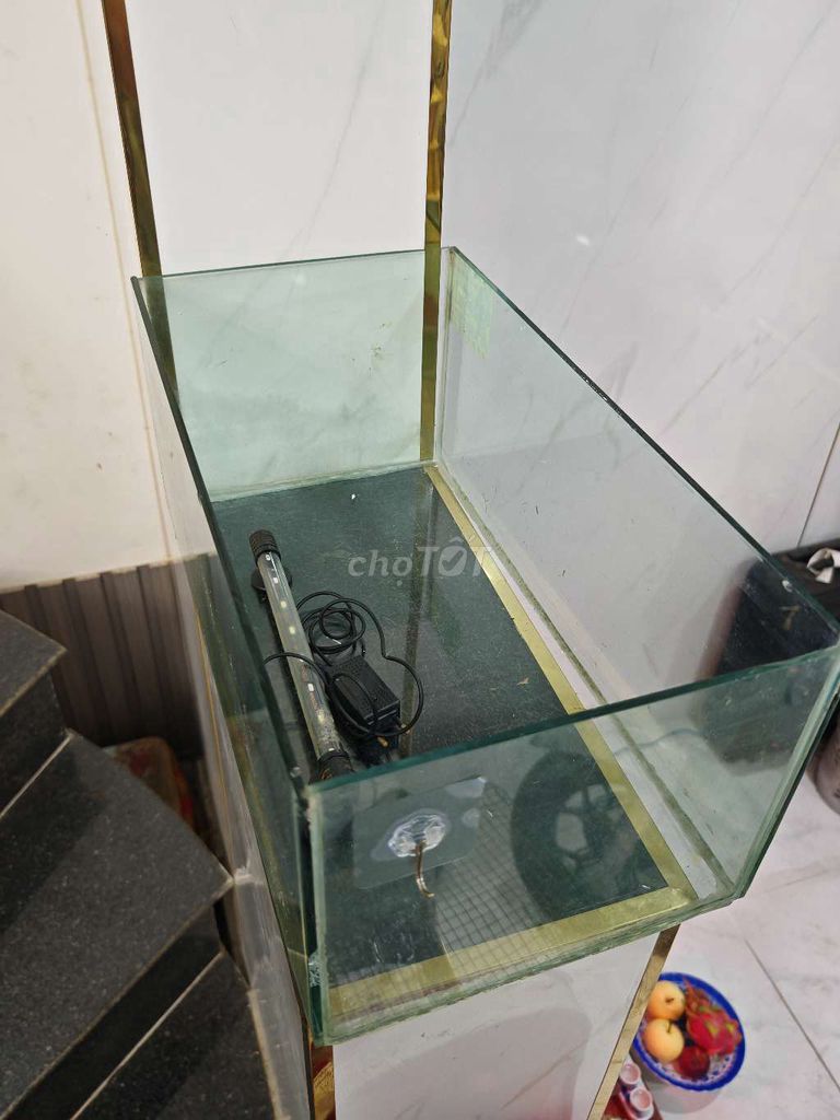 Hồ cá kính 52x27x22 có đèn. Mua bán Phụ kiện, Thức ăn, Dịch vụ tại Quận 12 Tp Hồ Chí Minh được đăng bởi BI Sneakers hình 1