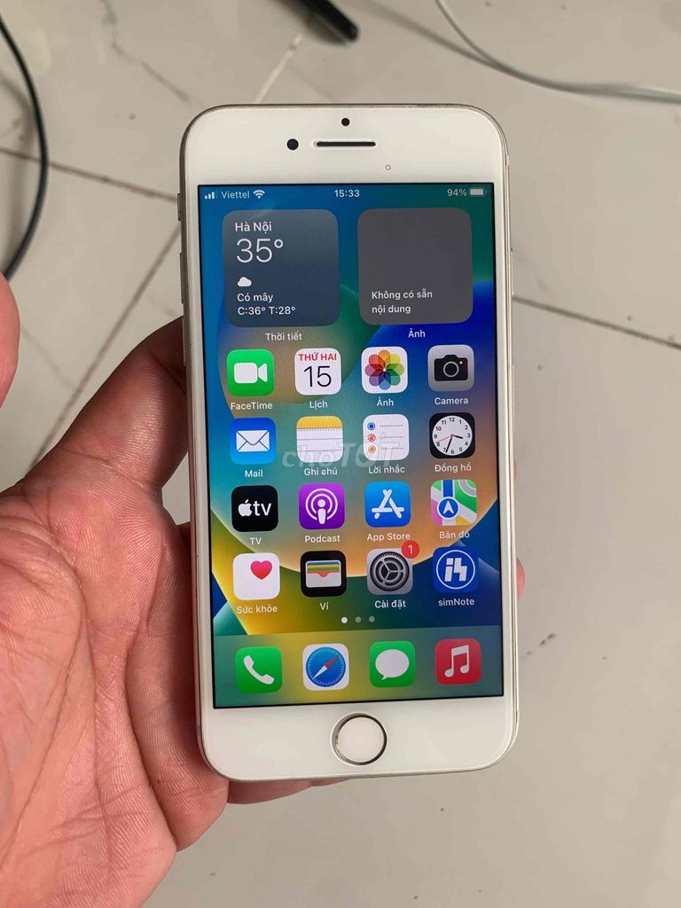 Apple iPhone 8 Trắng 64gb. Mua bán Điện thoại tại Quận Tân Phú Tp Hồ Chí Minh được đăng bởi Trần Lộc hình 1