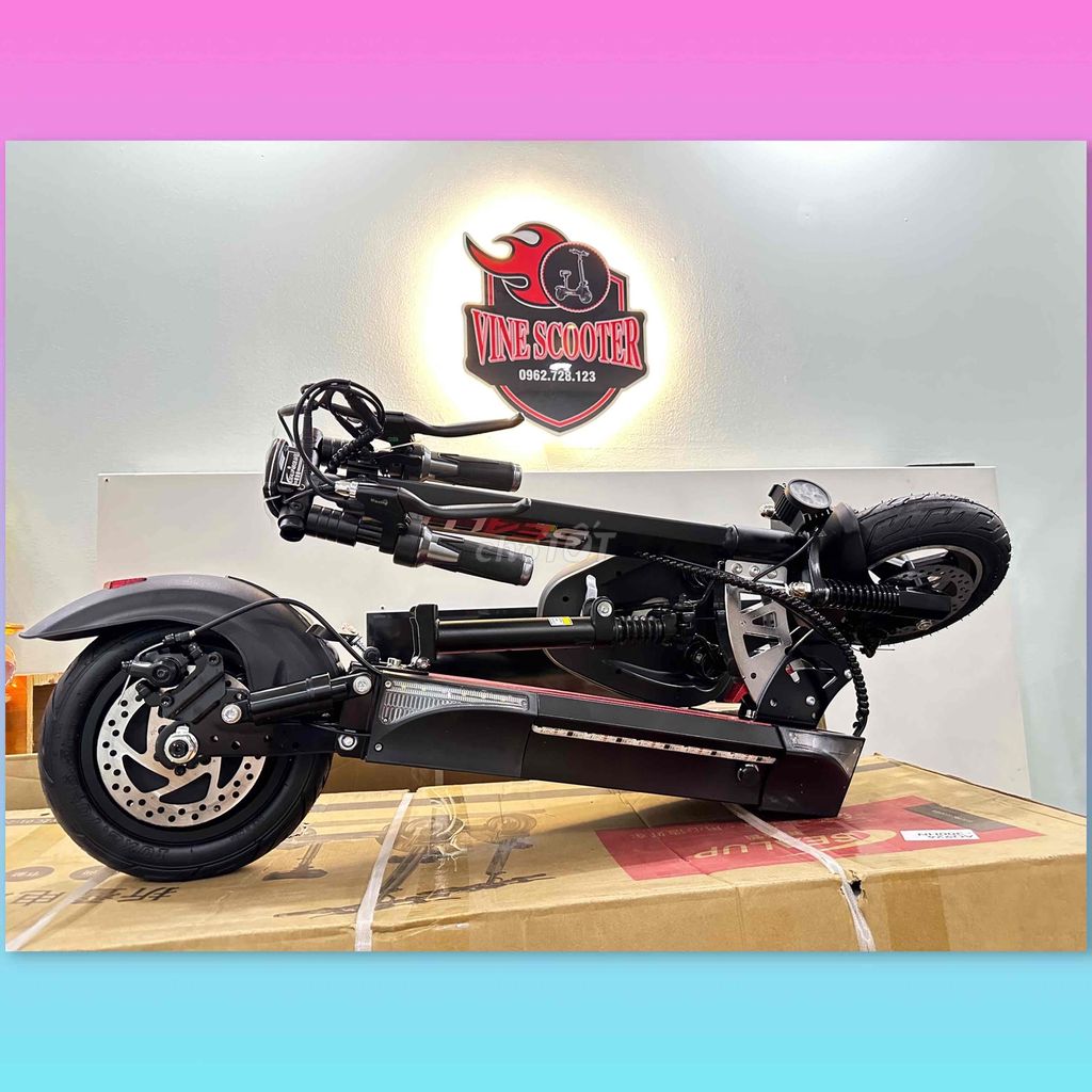 Xe scooter điện gấp gọn Sealup Q9 48V1000W 28.6Ah. Mua bán Xe điện tại Thành phố Thủ Đức Tp Hồ Chí Minh được đăng bởi Vinh hình 5