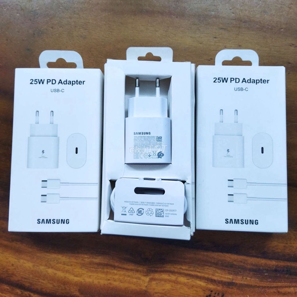 Bán bộ sạc Samsung 25w chính hãng fullbox.