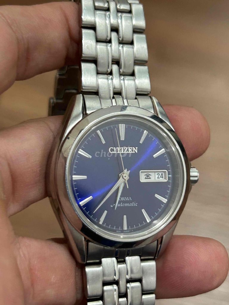 Citizen Forma Automatic Nam Xanh Thép 37mm. Mua bán Đồng hồ tại Quận Tân Bình Tp Hồ Chí Minh được đăng bởi Quang pham hình 1