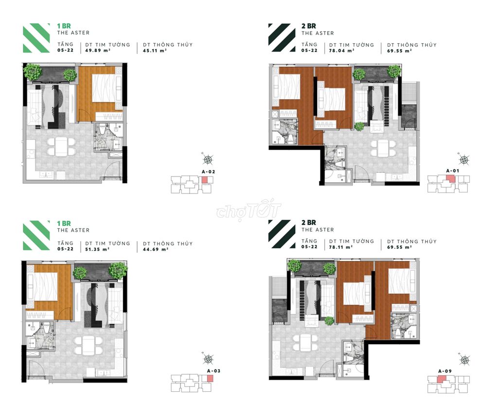 Căn 1PN Urban Green 50.4m2- Giá tốt- Nhà mới bàn giao- Alo Quỳnh Anh