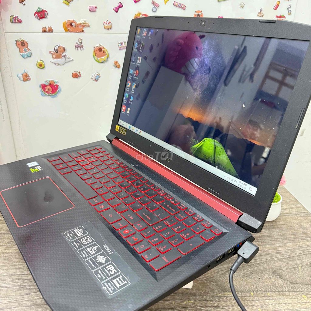 Acer Nitro 5 AN515-52 i7-8750H 15.6 inch 8GB/256GB. Mua bán Laptop tại Quận Thanh Xuân Hà Nội được đăng bởi Nguyễn Duy Hùng hình 1