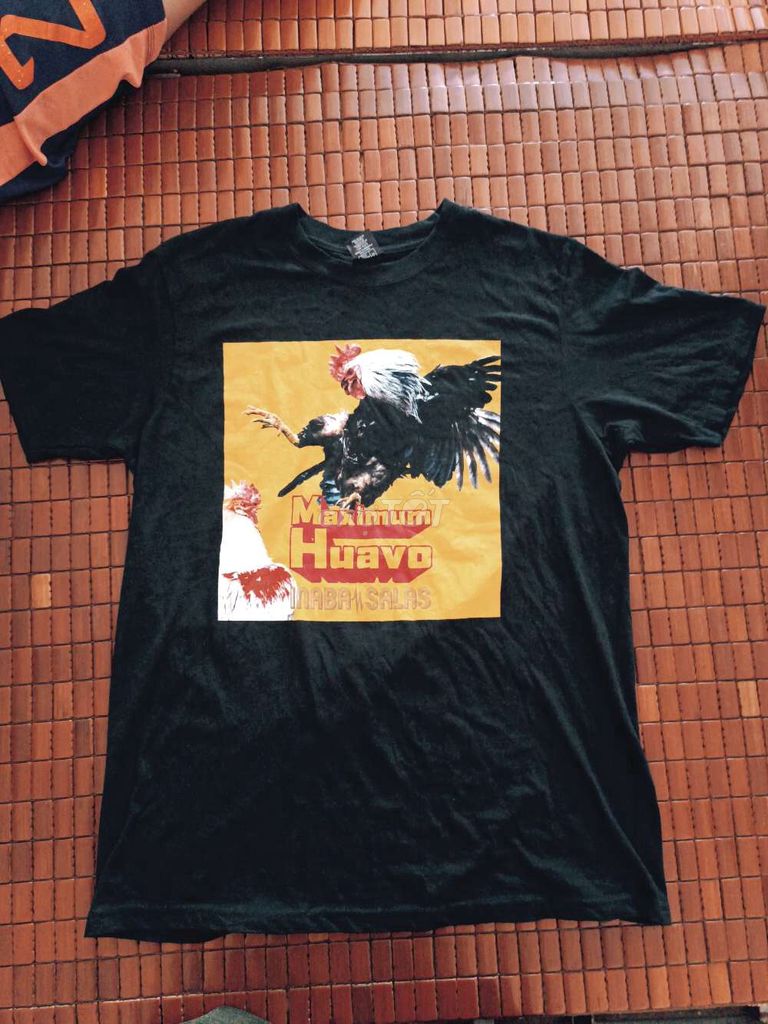 Áo thun nam vải Free size Đen. Mua bán Quần áo tại Huyện Nhà Bè Tp Hồ Chí Minh được đăng bởi VINTAGE hình 1