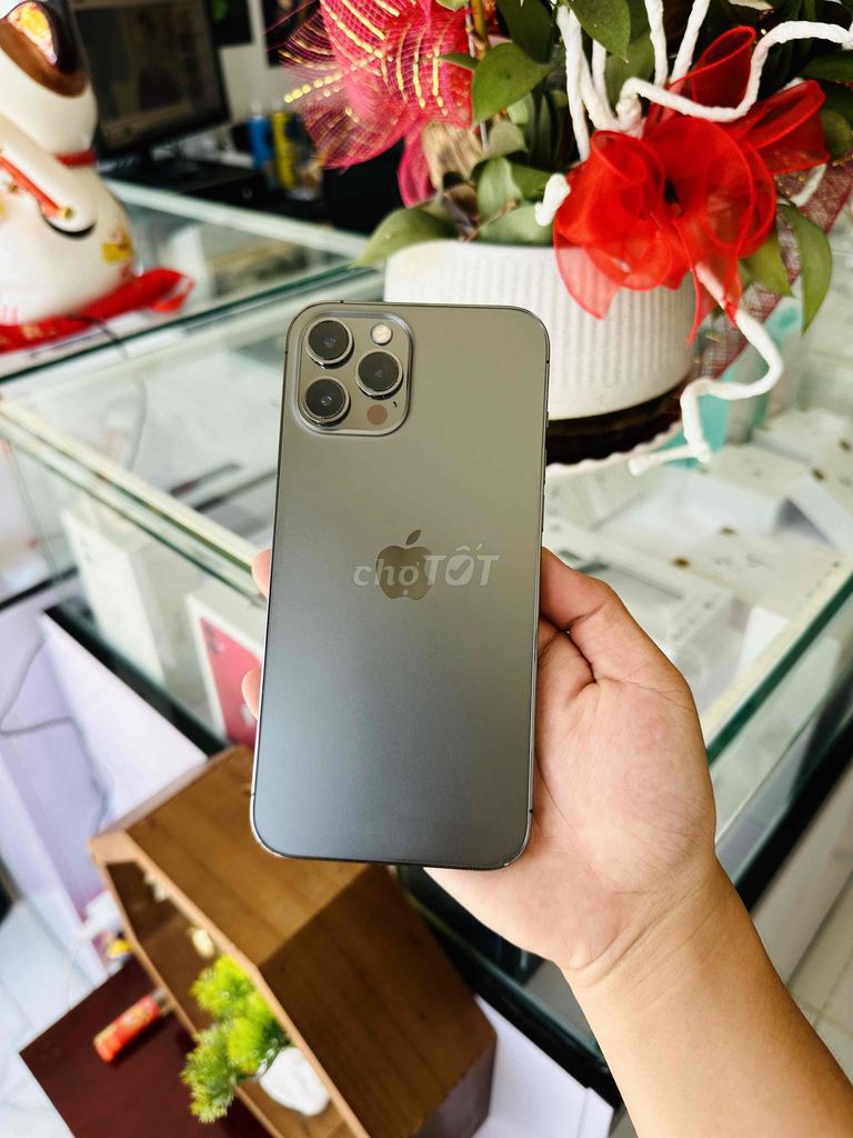 Apple iPhone 12 Pro Max 128GB Xám Đã qua sử dụng. Mua bán Điện thoại tại Thị xã Phú Mỹ Bà Rịa - Vũng Tàu được đăng bởi Bi Táo hình 1