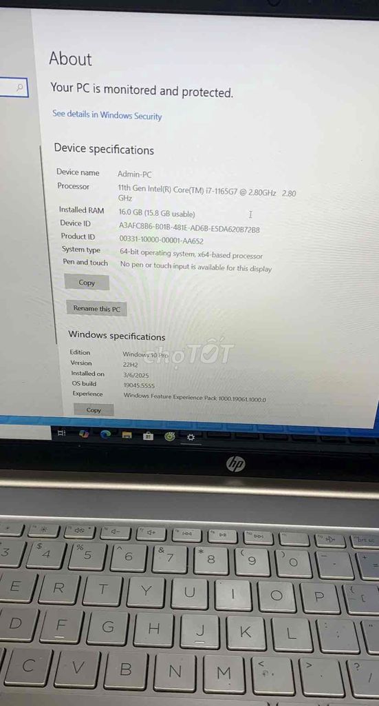 HP Pavilion 15-eg0504TU, i7-1165G7,ram 16G,SSD 512