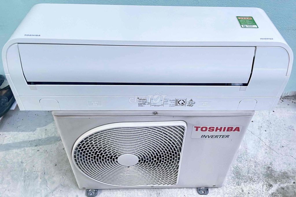 Máy lạnh Toshiba 1,5hp inverter đẹp zin