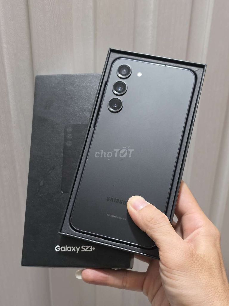 Samsung S23 Plus 256Gb Fullbox máy nguyên zin BH. Mua bán Điện thoại tại Quận 10 Tp Hồ Chí Minh được đăng bởi Đăng Khôi store hình 1