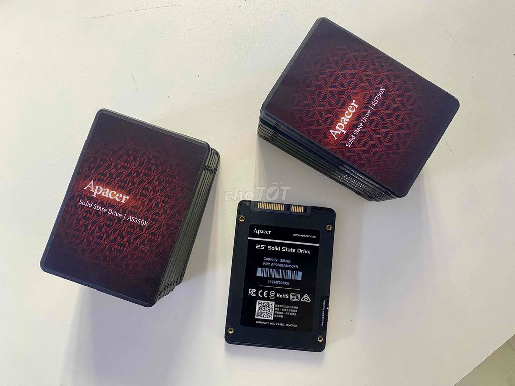 Ổ cứng SSD Apacer AS350X 256GB 2.5 inch. Mua bán Linh kiện (RAM, Card...) tại Thành phố Buôn Ma Thuột Đắk Lắk được đăng bởi HD Computer hình 1